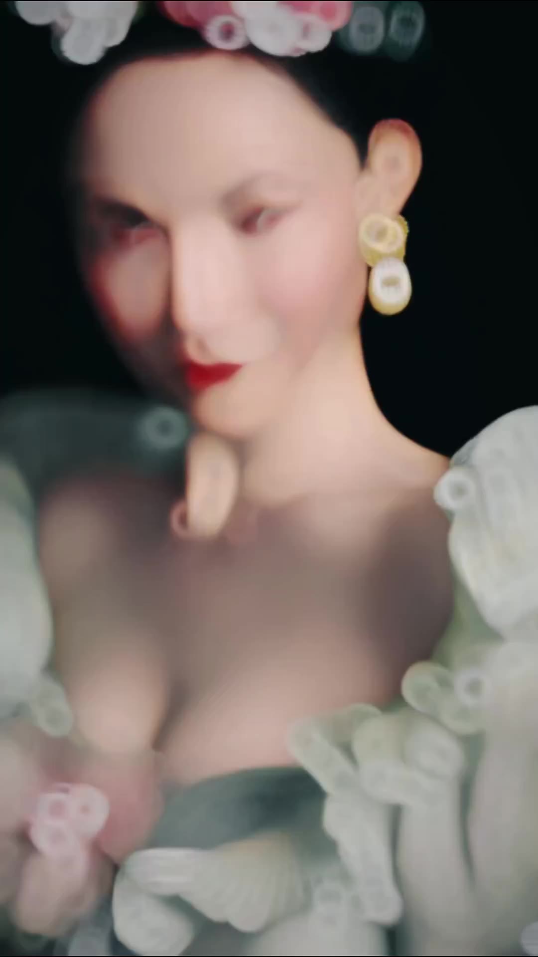 AI魔改 钟楚曦 从红毯钟杵C到金鸡奖最佳女配角都经历了什么 cover