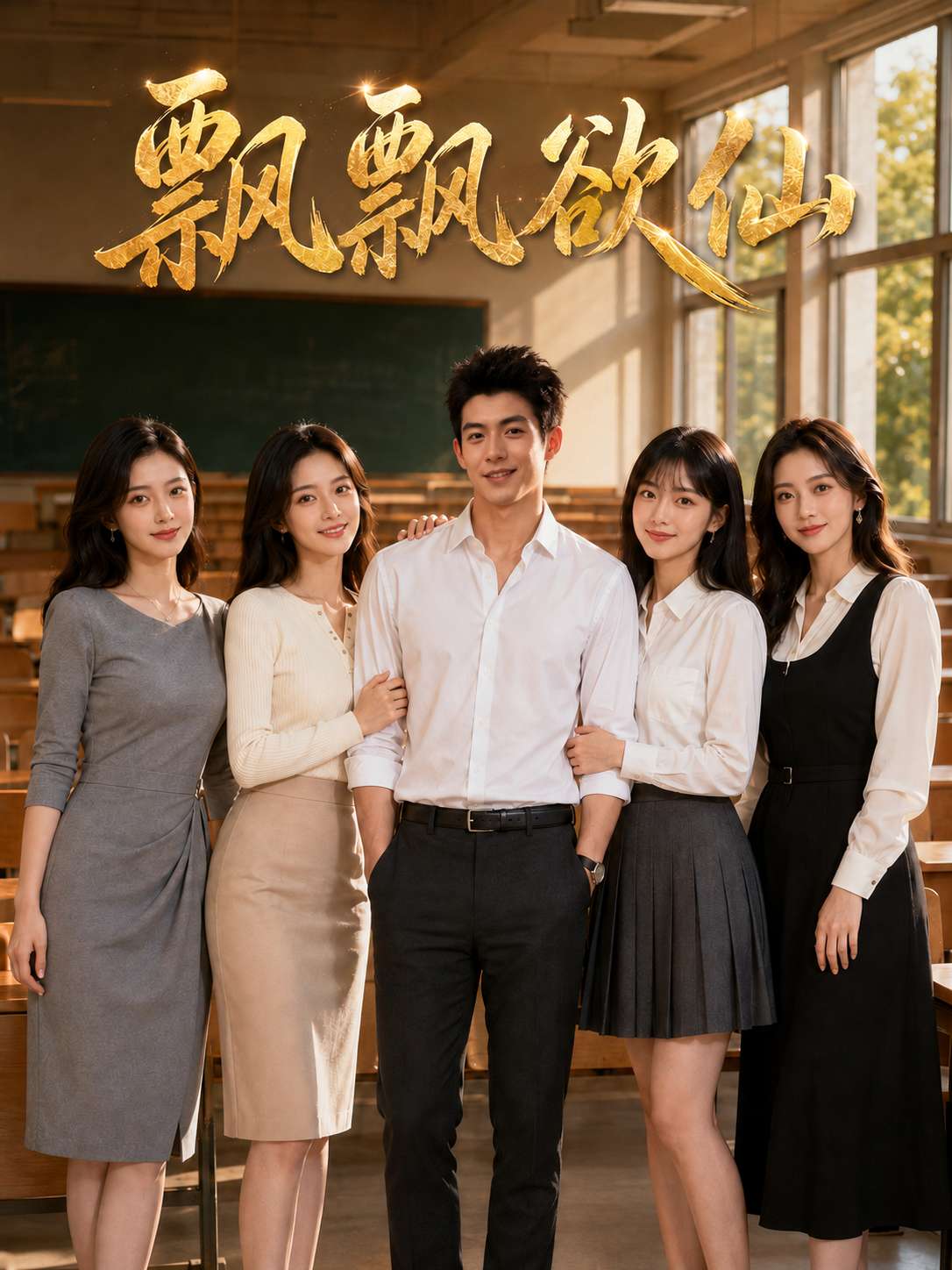 飘飘欲仙：富二代征服校园母狗 cover