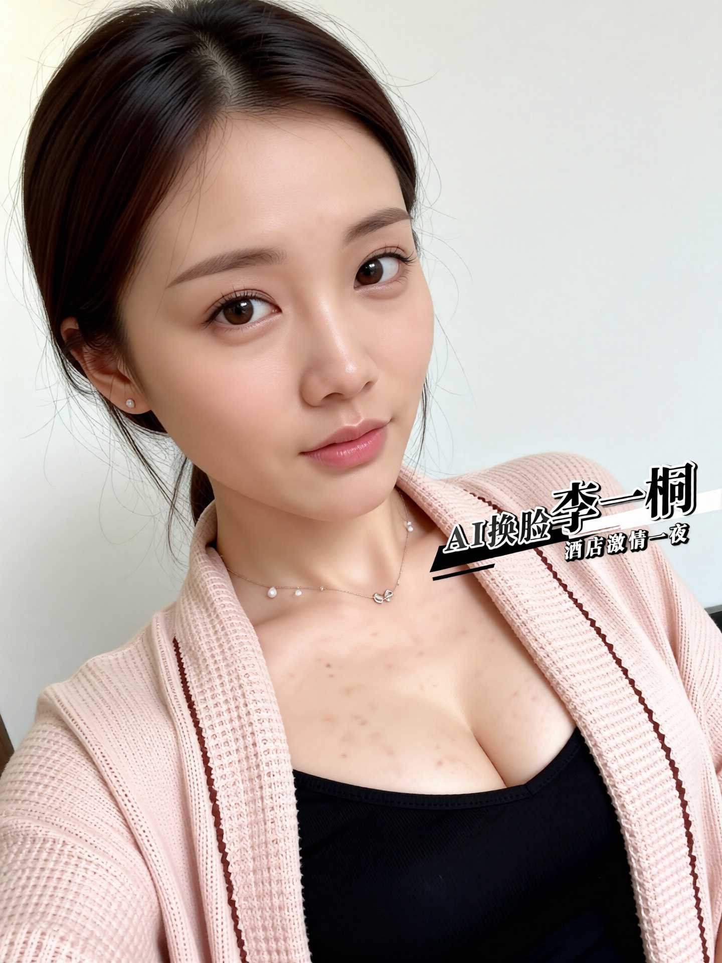 AI换脸李一桐 酒店激情一夜 cover