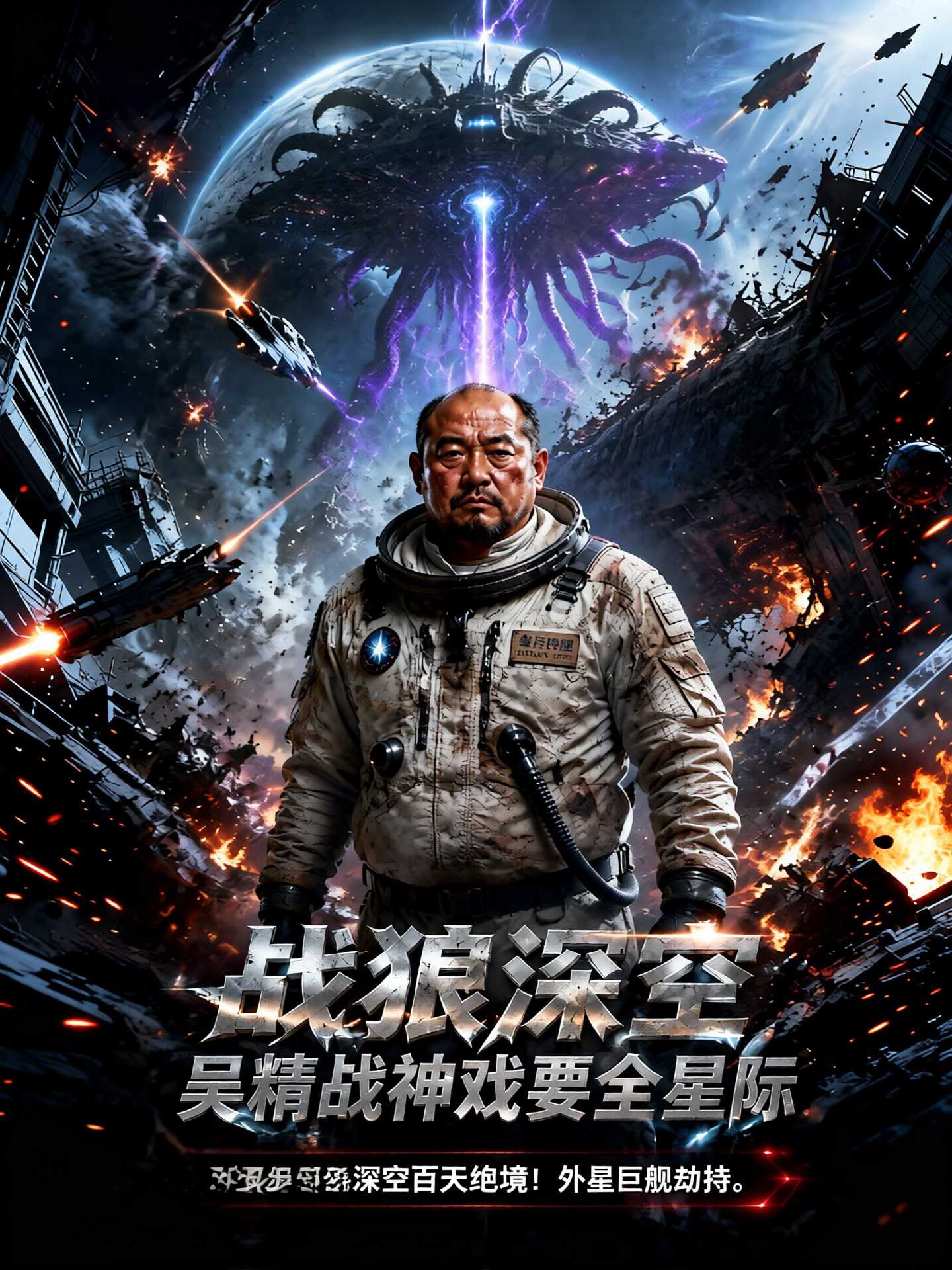 战狼深空，吴精战神戏耍全星际 cover